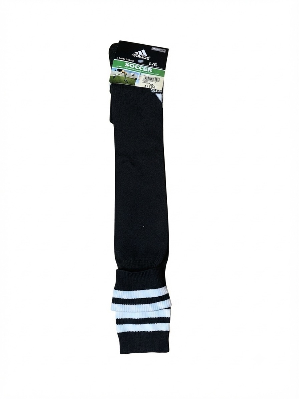 Adidas Copa Zone Cushion Soccer Socks Black White Size Large NWT